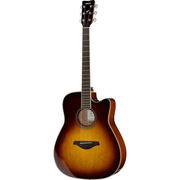 Yamaha FGC-TA Brown Sunburst 1 Yamaha FGC-TA Brown Sunburst