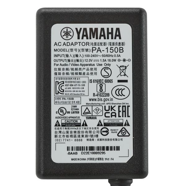 Yamaha NP-15 Piaggero Black 16 Yamaha NP-15 Piaggero Black - Image 16